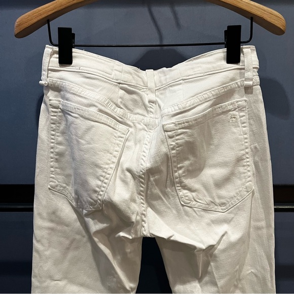 Rag & Bone Dre Capri white jeans size 26 - Picture 11 of 16